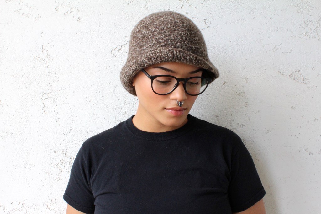 Just listed: Hand felted tweed&nbsp;cloche