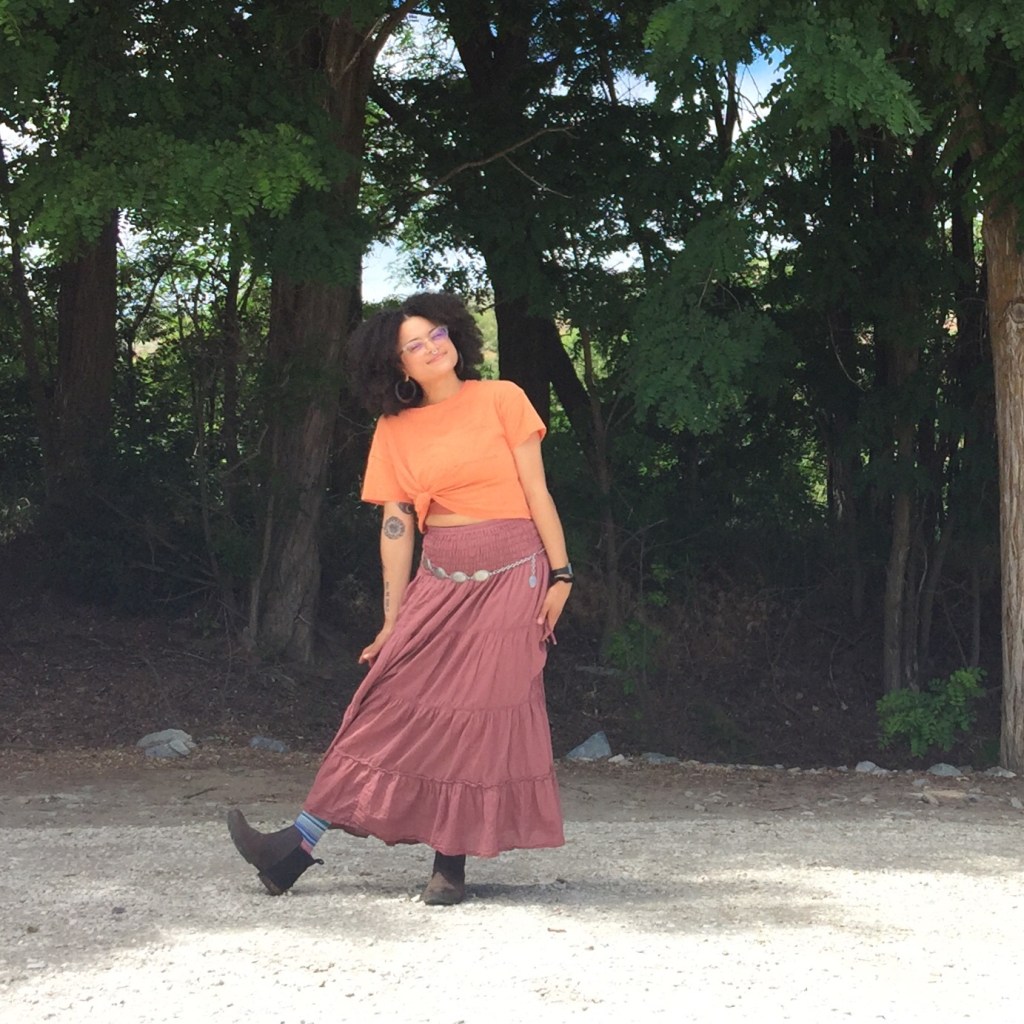 Chicken pesto and a skirted&nbsp;twirl